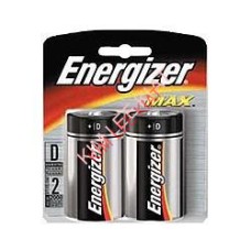 Battery, ENERGIZER (Size D) 2 pcs (BIG)