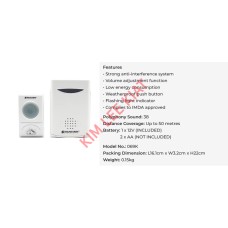 Wireless Door Bell (Battery Operated) Wireless Door Bell (Battery Operated)