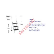Ladder, 3 Steps  (With Handle) L 623 LS