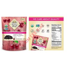 S.Order-Sunny Fruit Organic Dried Tart Cherries 100g (5 Snack Packs x 20g) x 18PKTS/CTN